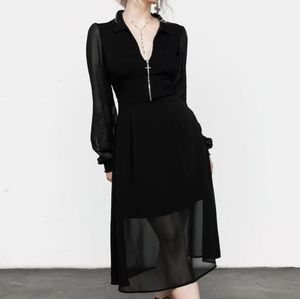 Disturbia Nancy sheer dress NWT